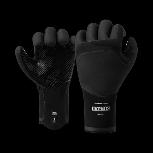 Mystic - Roam Handschuh 3mm 5Finger vorgeboren - 2025 - Schwarz